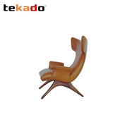 Tekado Bắc Âu gỗ rắn thiết kế đồ nội thất ondine ghế bành mô hình phòng khách ghế sofa