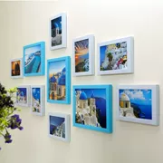 phòng khách đơn giản phong cách châu Âu khung ảnh khung ảnh khung ảnh trang trí tường ảnh tường tường kết hợp của phòng sáng tạo - Khung ảnh kỹ thuật số