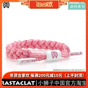 RASTACLAT chính thức sư tử nhỏ đích thực Mini series BIG LEAGUE vòng đeo tay màu hồng macaron