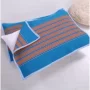 [làm dày] vải thô cũ gối khăn sọc mã hóa dày để tăng cặp khăn gối đơn 50 * 75 - Khăn gối vỏ ga gối
