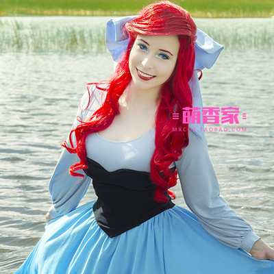 taobao agent Mengxiang Family Disney Mermaid Princess Princess Alice Bounty Hunter COS Wig