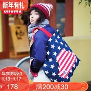 CHUMS Qia Qiong Bird American Tide thương hiệu ngoài trời Thời trang Bib ấm áp CH09-1114