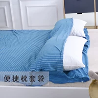 Trẻ em rơi và mùa đông dày flannel ngủ túi con gấu đực và bé đồ ngủ mảnh san hô đá chống bụng - Túi ngủ túi ngủ naturehike u250