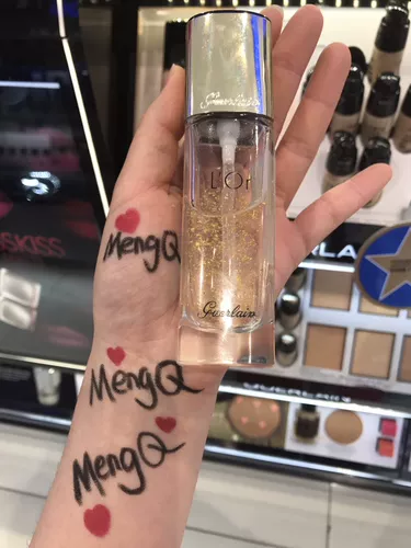 Mengq Russia Guerlain/Guerlands Gold Diamond Bright Color Золотая фольга впереди молоко/изоляция 30 мл