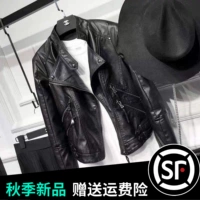 Короткая демисезонная черная куртка, коллекция 2023, увеличенная толщина, в корейском стиле
