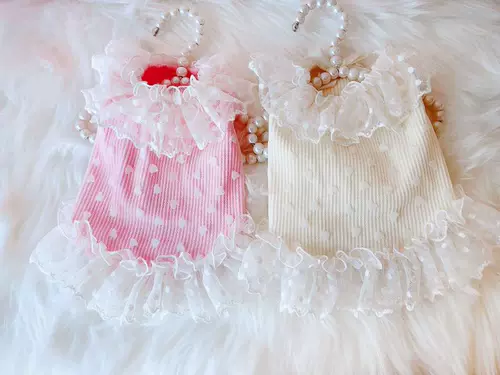 Sweet Petco19006 Love Little Fairy Lames Юбка весна и осенняя одежда для домашних животных