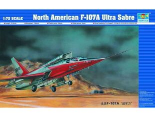 TRUMPETER трубач  01605 1/72 северная америка F-107A истребитель