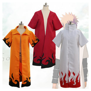 [Наруто Shippuden cosplay плащ 4-го и 6-го Хокаге плащ]