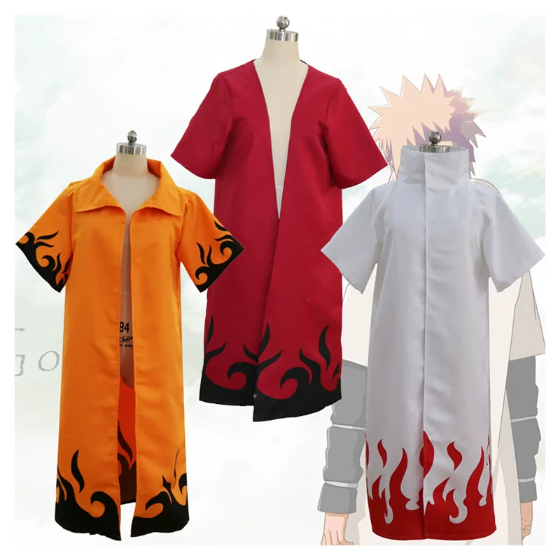 [Наруто Shippuden cosplay плащ 4-го и 6-го Хокаге плащ]