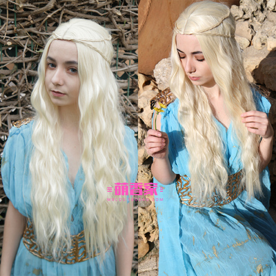 taobao agent COS wigs of games/ Song of Bing and Fire Dennilis Tanglian Dragon's Mother Ferry
