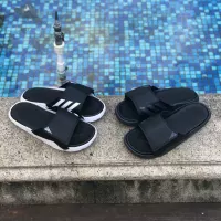 Adidas, летние пляжные спортивные повседневные тапочки для плавания с амортизацией