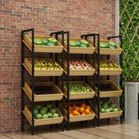 Фруктовая стойка Display Srack Supermarket Shop Fruit Fruit и овощные стойки
