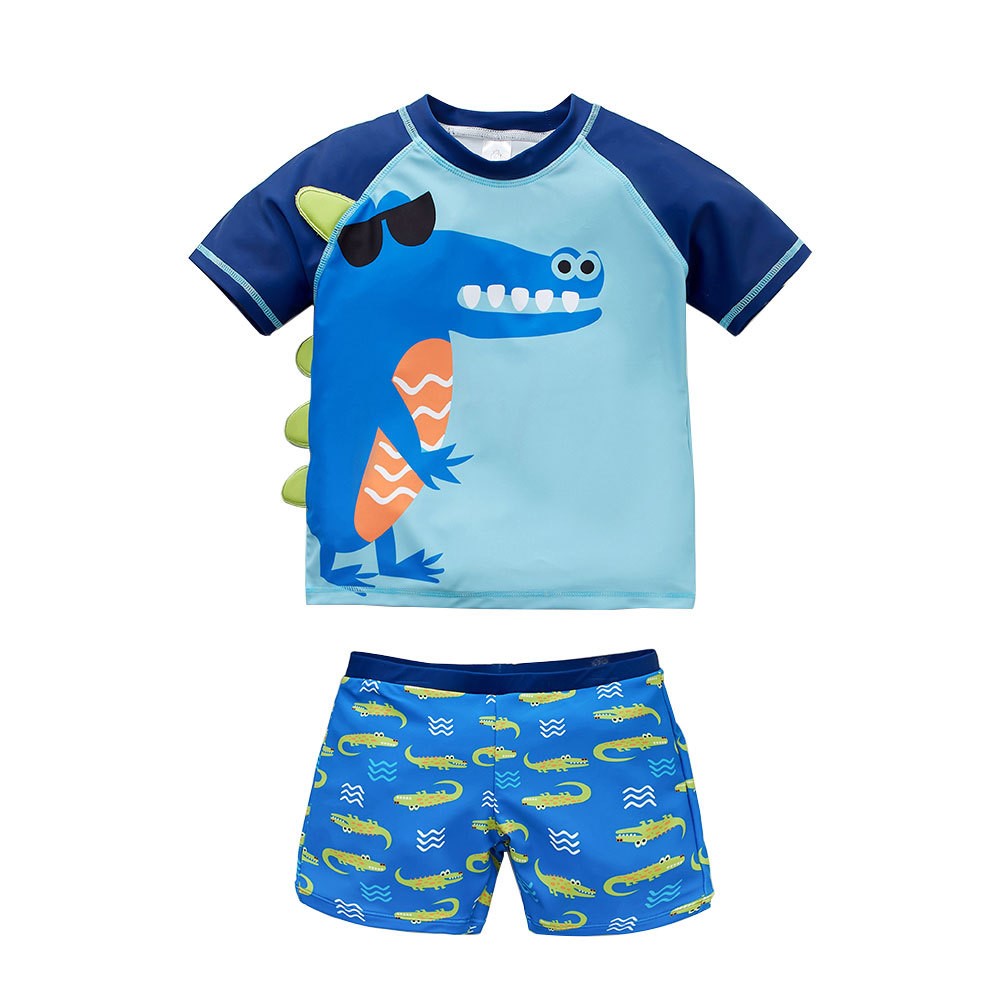 Boy's split swimsuit cute two-piece children's swimsuit