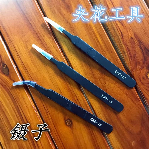 Антистатический электрический пинцет из нержавеющей стали, плоскогубцы