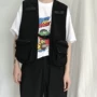 ALUO Ami nhiều túi dụng cụ dụng cụ vest vest Nhật Bản công cụ retro Nhật Bản vest nam và nữ - Dệt kim Vest áo gile hàn