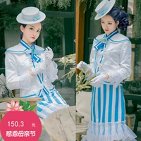 Dịch vụ COS cá tính thứ năm Air Force Qionglou phẫn nộ COS Air Force skin trang phục hầu gái cosplay - Cosplay cosplay