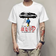 Initial D Fujiwara quần áo mở rộng AE86TOYOTA Heimo ngắn tay t-shirt Dyer Takumi Fujiwara cửa hàng đậu phụ