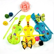 Câu đố âm nhạc violin đồ chơi trẻ em giác ngộ 3-6 tuổi nhạc cụ ánh sáng đồ chơi có thể chơi violin nhỏ - Đồ chơi nhạc cụ cho trẻ em