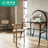 Северная виноградная лоза -бутовая туалетный столик спальня ретро -макияж Стол Маленький Учебник Квартиры Дом твердый древесный стол.