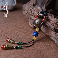 Ретро подвеска, этническое ожерелье, длинный свитер, летний аксессуар, ювелирное украшение, этнический стиль