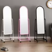 Gương treo gương treo tường công chúa gương toàn phòng hình chữ nhật cô gái treo tường gương - Gương