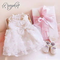 Детская легкая подарочная коробка для принцессы, розовое вечернее платье, белая юбка для девочек, подарок на день рождения