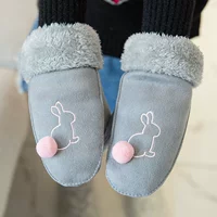 Детские милые мультяшные демисезонные утепленные перчатки для мальчиков