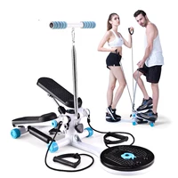 Nhà văn phòng người cao tuổi thiết bị thể dục mini thiết bị thể dục trong nhà bàn đạp đa chức năng bước - Stepper / thiết bị tập thể dục vừa và nhỏ dây kéo tập gym