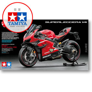 Собранная модель мотоцикла 1/12 от Tamiya, Ducati Superleggera Panigale V4 14140