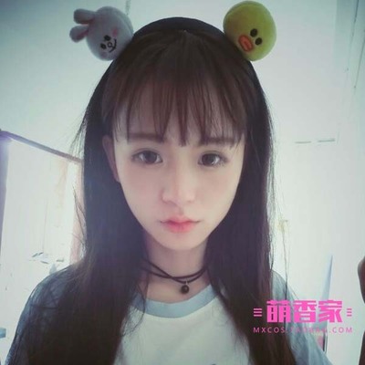 taobao agent Korean air bangs wig female long hair thin long hair straight hair Qi bangs black realistic straight hair pear blossom free shipping