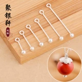 Аксессуары ручной работы, серьги, подвеска, серебро 925 пробы