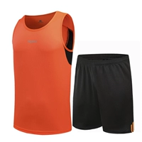 Quần áo bóng rổ phù hợp với nam áo mùa hè nhanh khô quần áo vest lỏng không tay thể thao chạy quần áo thể dục nam - Quần áo tập thể hình quần tập thể dục nam