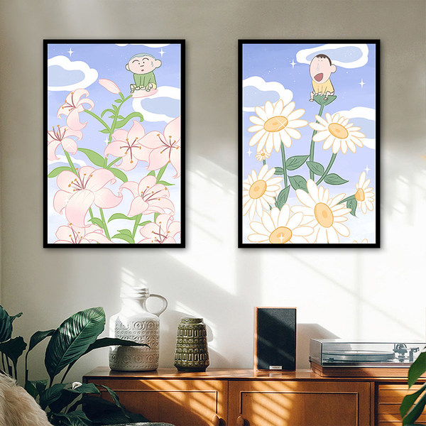 Мультяшные мелки, цифровой акрил, граффити, ручная роспись, DIY