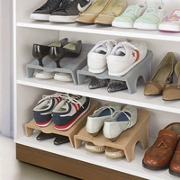 Япония Fasola пластиковая стойка для обуви простые обувь для отделки стойки расширяющая шкаф