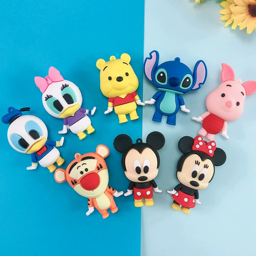 Мультяшная кукла, брелок для прыжков, Дональд Дак, Тигра