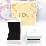 Ido kim cương hộp nhẫn tinh tế cao cấp sáng tạo hộp đồ trang sức kết hôn hộp nhẫn vài cặp hộp lưu trữ hộp bao bì - Nhẫn