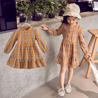 Quần áo trẻ em bé gái xuân 2019 mới to con phiên bản Hàn Quốc kiểu dáng thắt lưng lưới phương Tây Váy trẻ em - Khác đồ bơi trẻ em nữ