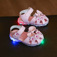 Летние детские сандалии, детская обувь для принцессы для раннего возраста для девочек, коллекция 2021, мягкая подошва