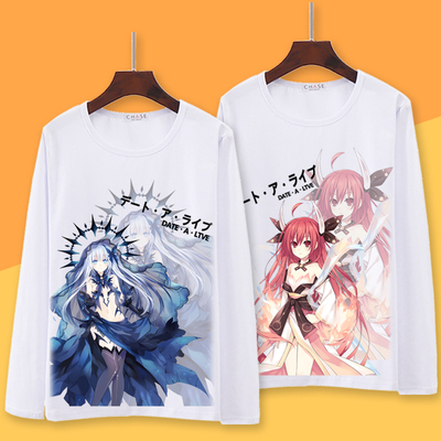 taobao agent During the Dating Battle During the Dating Battle, the three or four series of the Wakiqin Anime Surrounding long -sleeved T -shirt men and women two -dimensional clothes