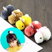 Phụ kiện tóc trẻ em Hàn Quốc kẹp tóc trẻ em dễ thương bán thỏ dễ thương cô gái kẹp tóc công chúa kẹp tóc bên clip trang sức