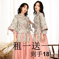 Зимнее платье подружки невесты, традиционный свадебный наряд Сюхэ, китайский стиль