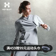 Áo len thể thao nam HOTSUIT 2019 mới mùa xuân trùm đầu trùm đầu chạy áo len dài tay - Thể thao lông cừu / jumper