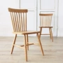 Phong cách Bắc Âu Ghế gỗ sồi trắng gỗ rắn ghế ăn xuất khẩu đơn giản thiết kế hiện đại ghế nội thất phòng ăn - Đồ gỗ ngoài trời ghế nằm bể bơi