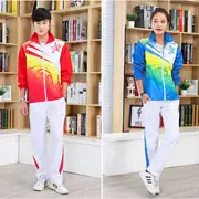 Các vận động viên Trung Quốc mùa xuân và mùa thu đích thực xuất hiện để mặc quần áo giải thưởng Anta phù hợp với nam và nữ Taekwondo đào tạo võ thuật - Thể thao sau