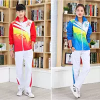 Các vận động viên Trung Quốc mùa xuân và mùa thu đích thực xuất hiện để mặc quần áo giải thưởng Anta phù hợp với nam và nữ Taekwondo đào tạo võ thuật - Thể thao sau quần áo nỉ nam adidas