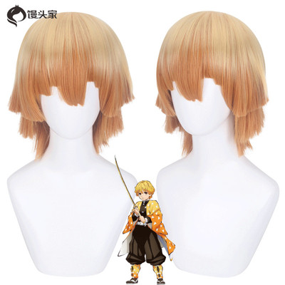 taobao agent The bun home cosplay wigs of the blade of the blade of the ghosts, my wife is good, the anti -warming short hair level gradient gradient