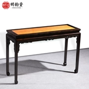 Redwood trường hợp Trung Quốc cổ màu tím gỗ đàn hương đồ nội thất cho bảng rắn lối vào bàn đặt với gỗ hồng mộc Miến Điện - Bàn / Bàn