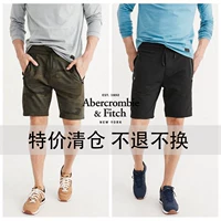 Abercrombie Fitch American AF Male Fleece Flees Sports Sports Slim -Shorts Shorts Специальное место