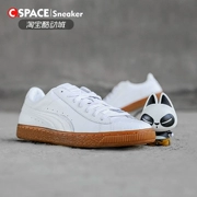 Cspace Puma Basket Classic OR White 粽 Đôi giày trượt ván thông thường 365618-01 - Dép / giày thường