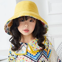 Детская демисезонная милая мультяшная солнцезащитная шляпа, шапка для школьников, в корейском стиле